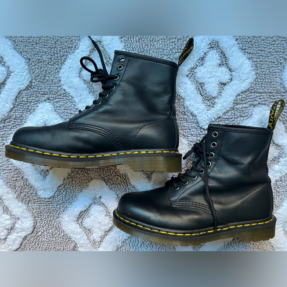 Dr. Martens Black Combat Boots